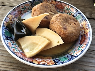 タケノコとひろうす